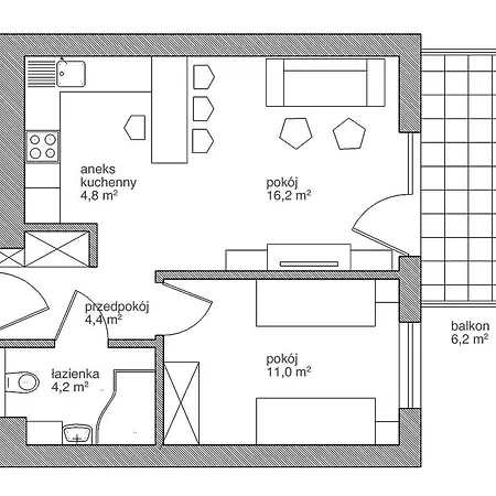 アパート Irma Apartament グダニスク